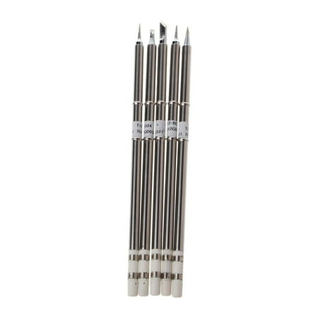 AdaAda T12 Series Soldering Iron Tips T12-Bl Welding Tools for Soldering Station Silver 